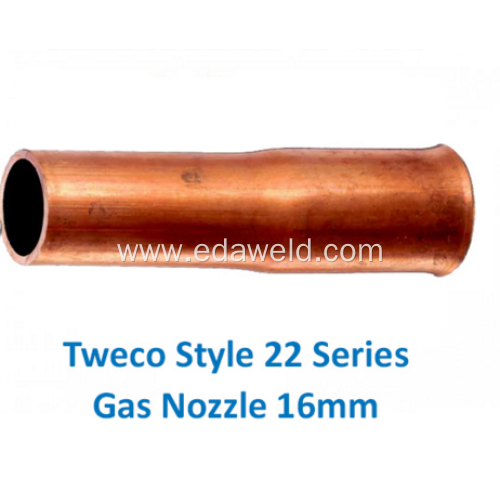 Tweco 22-62 Style Gas Nozzle 16mm